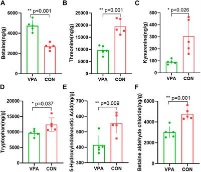 Associations between dysbiosis gut microbiota and changes of neurotransmitters and short-chain fatty acids in valproic acid model rats